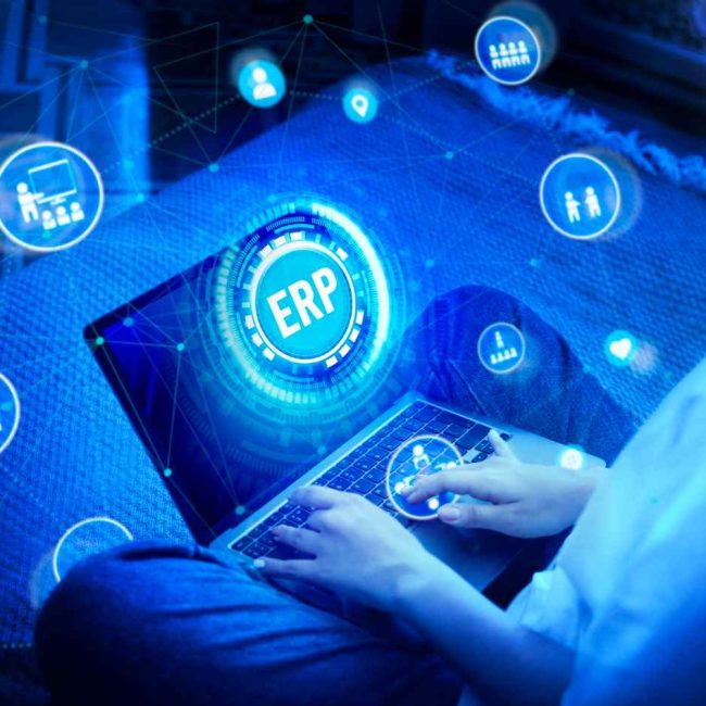 Integrated ERP software