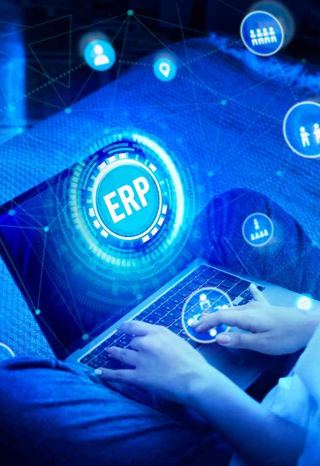 Integrated ERP software